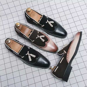 Zapatos de Cuero de Alta Calidad Hechos a Mano Profesionales para Vestir de Negocios o Bodas con Punta, Impermeables, Transpirables y con Soporte de Arco - Product Image 4