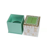 Cajas de Regalo de Papel con Tapas para Velas Reciclables con Grabado Personalizado, Cajas de Lujo para Velas al por Mayor con Logotipo