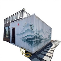 Conteneur maritime préfabriqué personnalisé pour KTV, maison mobile, bar mobile portable pour hôtel, bureau, bâtiment scolaire