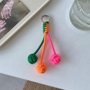 Handmade Colorful <b>Key</b> <b>Chain</b> Anti-Loss Wrist Strap Cord Cup & Bag Braided Short Lanyard, Phone Lanyard <b>Key</b> <b>Chain</b> - Product Image 6
