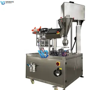 High Speed Espresso Coffee PODS Filling Sealing Machine Cocoa Powder Cup Filling Packaging Machine