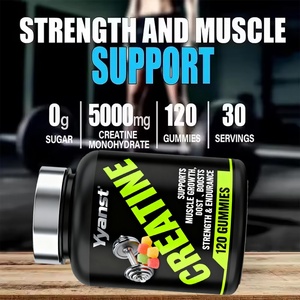 Gomitas de Creatina Monohidrato de Marca Privada, Favorecen el Crecimiento Muscular, Aumentan la Fuerza y la Resistencia - Product Image 3