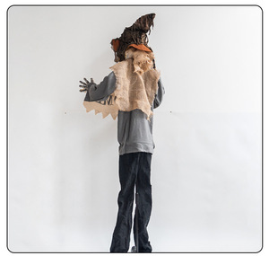 Espantapájaros Eléctrico de Halloween con Sonido y Ojos Brillantes para Casa Embrujada o Jardín - Product Image 3