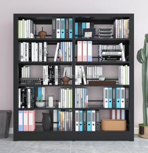 Étagère à livres réglable, organisateur de rangement autoportant en bambou - Product Image 3