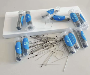 Set di 100 Aghi Entomologici in Acciaio Inox in 11 Misure Internazionali Diverse per Esami di Insetti e Ornamenti - Product Image 2