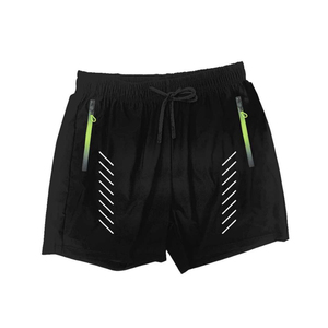 <span class=keywords><strong>Pantalones</strong></span> <span class=keywords><strong>Cortos</strong></span> Deportivos de Punto para <span class=keywords><strong>Hombre</strong></span>, de Secado Rápido, para Gimnasio, Entrenamiento, <span class=keywords><strong>Senderismo</strong></span>, Camping, Transpirables, Elásticos, Personalizados, para Correr - Product Image 4