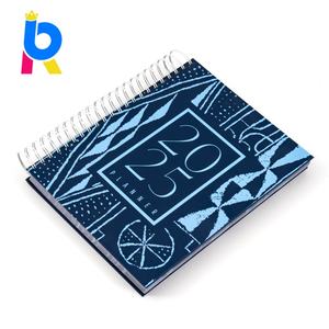 Carnet de planification personnalisé avec autocollants, spirale, couverture rigide, agenda scolaire mensuel et hebdomadaire, journal intime - Product Image 2