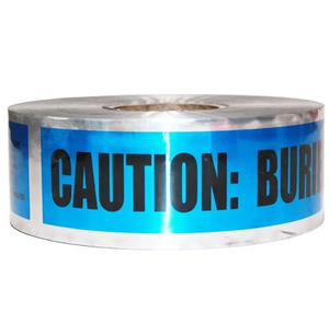 WESure เทปเตือนความหนา3ล้านแผ่นอลูมิเนียมฟอยล์ S6201แบบตรวจจับได้สำหรับสัตว์เลี้ยง PVC พิมพ์ลายความหนาปรับแต่งความยาวได้ตามต้องการ - Product Image 1