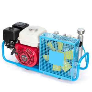 300bar/200bar Gasoline Mini Machine Air Compressor For Diving