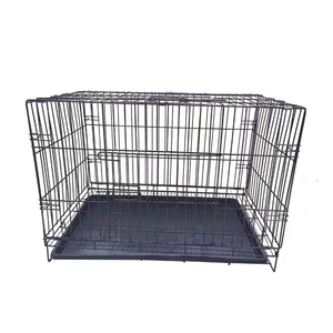 FishPrincess estilo clásico plegable Alambre de hierro mascota <span class=keywords><strong>perro</strong></span> jaula varios tamaños perrera casa con caja de embalaje asequible - Product Image 1