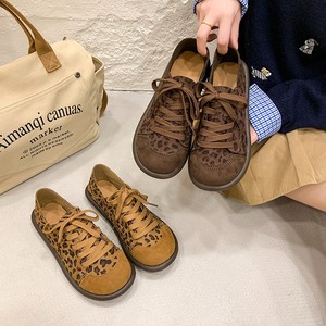 Zapatos Casuales con Estampado <span class=keywords><strong>de</strong></span> Leopardo Vintage para Mujer, Zapatillas Bajas con Cordones, Suela <span class=keywords><strong>de</strong></span> Goma Antideslizante, Calzado Estilo Urbano - Product Image 6