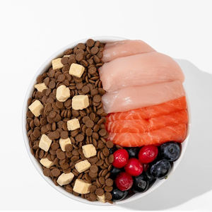 Cubes de viande de poulet biologique lyophilisés, riches en vitamines, riches en protéines, de qualité humaine, pour de bons yeux et sans danger pour les chiens. - Product Image 4