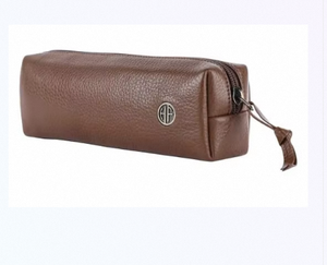 Boîte à crayons en cuir de vachette écologique avec motif fini pour accessoires SHEELA ENTERPRISES Fabriqué en Inde - Product Image 3