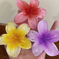 Mode été fleur pince à cheveux requin épingle à cheveux Barrettes élastique pour queue de cheval plage tête accessoires femmes filles pince à cheveux
