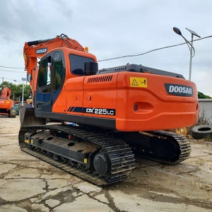 Excavadora sobre orugas Doosan DX225 usada en excelentes condiciones de trabajo 22t con buen componente de motor - Product Image 1