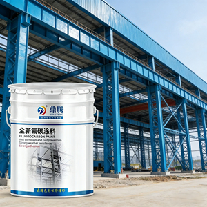 Pintura de Fluorocarbono DINGTENG, Revestimiento Líquido Anticorrosión para Uso en Barcos y Edificios, en Acero y Tubos Galvanizados - Product Image 1