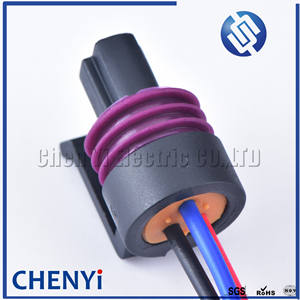Konektor Sensor Tekanan Bahan Bakar Otomotif Tahan Air 3 Pin untuk GM TPS Sensor Posisi Throttle Plug 12078090 Seri Efi - Product Image 4