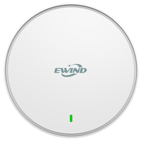 Point d'accès Wi-Fi 5 de plafond PoE bi-bande 2,4 GHz et 5,8 GHz, 6 flux 1350 Mbps, 194 utilisateurs simultanés, gestion cloud VLAN pour hôtels, bureaux, centres commerciaux