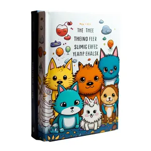 Livres pour enfants à couverture rigide personnalisés en gros impression de livres en planche pour bébé