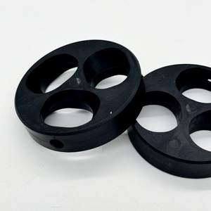 Soporte plegable para mesa y silla, piezas de plástico negro de 75 mm de diámetro para reparación de patas de muebles, 002 - Product Image 1