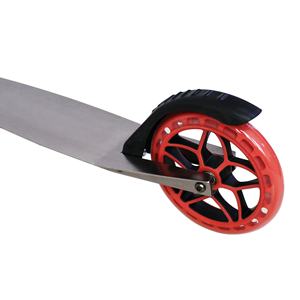 ファッション 180mm クイック折りたたみ式ハンドブレーキ付き2輪キックスクーター 大人用 グレー - Product Image 5