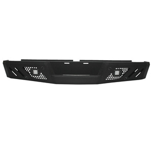 Directo de fábrica Hilux <span class=keywords><strong>Vigo</strong></span> 2012-2015 Parachoques de automóvil con luces LED Recortes de gancho de remolque negro esmerilado Parachoques trasero de nueva condición - Product Image 2