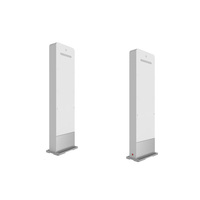 HECERE 15693 Puerta RFID de Plástico de 13.56MHz para Biblioteca, Anti-Robo de Libros, RFID HF, Pantalla Táctil de 21.5 Pulgadas, Resolución 1920x1080, Protocolo SIP2