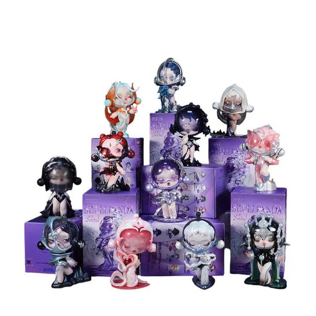 Hot Sale POPMART  Sound Series Digital Blind Box Fashion Cute Toy Gifts  Anime Figures Mystery Box for Collection