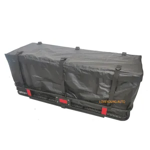 Universal car roof rack fitting kit carro traseiro bagagem transportadora com carro Hitch Cargo Carrier Bag