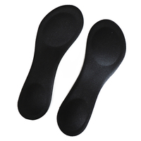 Semelles intérieures pour femmes à talon haut 3/4, coussinets respirants et absorbants les chocs pour l'avant-pied, inserts de chaussures confortables pour soulager la douleur au pied