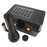 Bright Bird Lampe de travail 130000 Lumens Lampe de poche LED puissante super lumineuse Torche de projecteur longue portée pour l'aventure en plein air