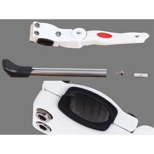 Cavalletto per bicicletta universale regolabile bianco da 22 a 28 pollici per Mountain bike e bici da strada - Product Image 2