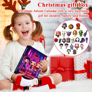 Kpop Demon Hunters Advent Calendar 2025 Acrylic <b>Keychain</b> Set Christmas Ornament Gift For Kids And Fans - Product Image 3