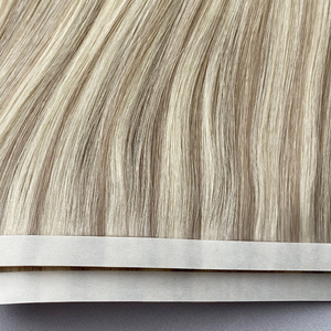 Extensiones de Cabello Adhesivas de Alta Calidad, Nuevas del 2026, Sin Caída, Cutícula Alineada, Cabello Virgen Remy Chino, Línea Larga - Product Image 3