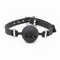 Balle de bondage en silicone souple, plug buccal pour jouet sexuel, pour produits SM