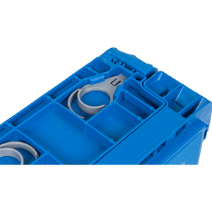 Wholesale Industrial Use Foldable PP Turnover Box Storage Plastic Crate