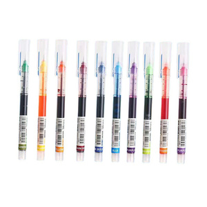 Bolígrafo <span class=keywords><strong>de</strong></span> Gel <span class=keywords><strong>de</strong></span> Secado Rápido, <span class=keywords><strong>Punta</strong></span> Extra <span class=keywords><strong>Fina</strong></span> <span class=keywords><strong>de</strong></span> 0.5 mm, <span class=keywords><strong>Tinta</strong></span> Líquida Azul, Negra y Roja, Bolígrafo Neutro con Logotipo Personalizado - Product Image 6