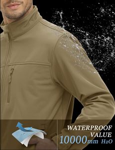 Fabricación de Prendas de Vestir, Chaqueta de Forro Polar Personalizada <span class=keywords><strong>para</strong></span> Hombre, Chaqueta Cortavientos Táctica de Invierno al por Mayor <span class=keywords><strong>para</strong></span> Compradores al por Mayor - Product Image 2