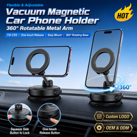 Support de téléphone à ventouse robuste YIXIN - 360° °   Support pivotant universel pour iPhone 17/16 et Android, sans outils requis LOGO