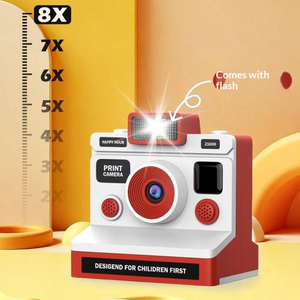 Câmeras Instantâneas para Crianças que Impressão Fotos, Presentes de Natal e Aniversário, Brinquedo Portátil para Meninas e Meninos de 3 a 10 Anos, Rosa - Product Image 3