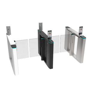 Portillon rapide premium de 900 mm de large avec barrière latérale intégrée, ouverture en 0,2s, pour accès aux aéroports, terminaux, salons VIP et halls gouvernementaux - Product Image 1