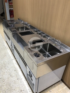 Estación de barman portátil, estación de bar para cócteles, mesa de barman - Product Image 3