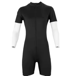 PVC Shapewear Corset with Short Sleeves Sports Yoga Wear <b>for</b> Waist & Hip Lift Home Weight Loss <b>Sauna</b> <b>Suits</b> - Product Image 5