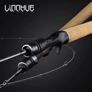 คันเบ็ด <span class=keywords><strong>LINNHUE</strong></span> UL Super Soft Micro-rod 1.68/1.8/1.98/2.1 เมตร 2 ท่อน สำหรับตีเหยื่อปลอม แบบสปินนิ่งและแบบแคสติ้ง  สำหรับตีไกล - Product Image 1