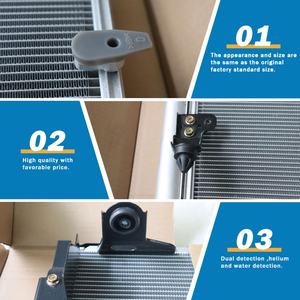 Condensador de Aire Acondicionado para Auto de 12V para TOYOTA Land Cruiser 200, Condensadores de Aire Acondicionado para Vehículos de Alta Calidad 88460-60400 - Product Image 4