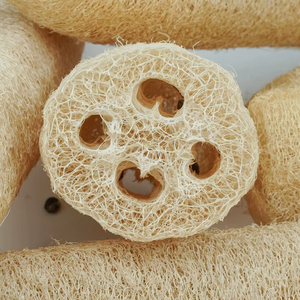 Natural loofah slices eco-friendly <b>exfoliating</b> pads, VietEarth Eco-Friendly Natural Loofah Slices <b>Exfoliating</b> Pads Luffa <b>Sponges</b> - Product Image 3
