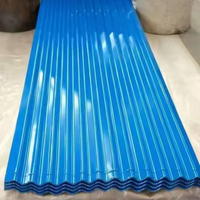 Épaisseur en carton ondulé galvanisée enduite par couleur de prix usine 0.2mm-0.8mm pour l'application ASTM de toit de construction certifiée