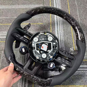 Volant en cuir pleine fleur de haute qualité pour <span class=keywords><strong>AMG</strong></span>, en Alcantara et fibre de carbone, pour Benzs W204 W205 W211 W212 W213 2005 2021 - Product Image 5