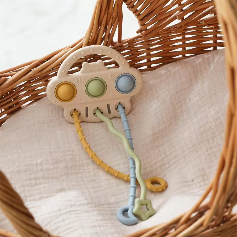teether bag charm removable