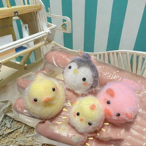 Jouet anti-stress en forme de poussin moelleux et mignon, mini, très populaire, pour étudiants et enfants, vente chaude, jouets à presser en TPR - Product Image 1